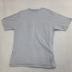 CHAMPION Shirt Mens XL Gray Big C Patch T Shirt Streetwear Comfort Breathable