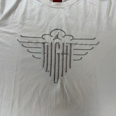 Jordan Jumpman Flight Embroidered Logo Short Sleeve T Shirt Men’s L