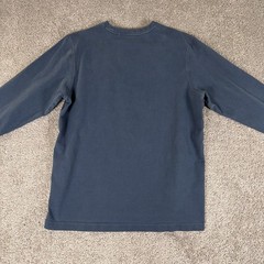 Sitka Gear Shirt Mens L Marine Blue Foothills Long Sleeve Crew Stretch Hunting
