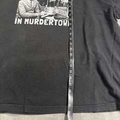 Vintage Deathwish In Murdertown Mister Roger’s Parody T-Shirt Size 3XL Black Y2K