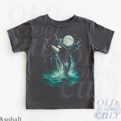Orca Ocean Youth Retro 90s Shirt Orca Clothing, Boho Adult, Toddler &