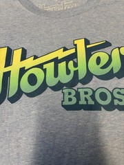 NEW Howler Bros Men’s Logo Select T Howler Electric Shirt 50/50 Size Large Blue