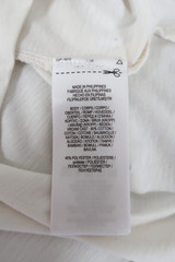 RRL Double RL Ralph Lauren Short Sleeve T-Shirt Size Large White Graphic