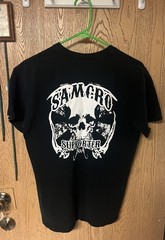 Sons of Anarchy Samcro Supporter T Shirt Mens Size Medium- Excellent Condition