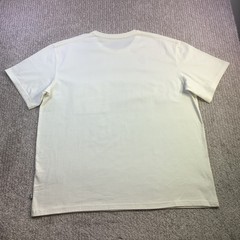 Fjallraven Logo Pocket T-Shirt Mens Eggshell White Organic Cotton Size M NWT