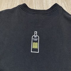 Bacardi Shirt L 90s 00s Y2k Limon Rum Spice Barrel Alcohol Liquor Promo Tee