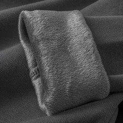 Men Warm Thermal T Shirt Long Sleeve Crew Neck Thickened Slim Pullover