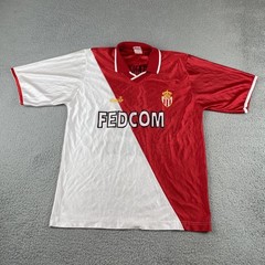 Vintage F.C. Estanzuelas Futbol Club El Salvador XL Red Jersey #4 ASM Fed-com