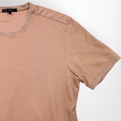 Robert Barakett Men’s Short Sleeve Pima Cotton Blend Size L Casey SS Crew