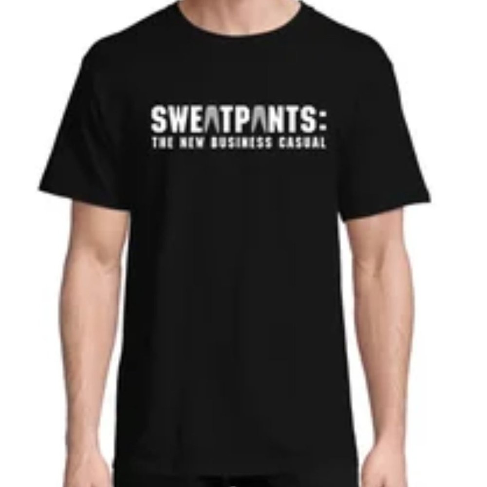 Hanes Sweatpants the New Business Casual Black Medium