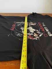 The Car’s Band Graphic T-Shirt Men’s Size 2XL Black 100% Cotton Tee New