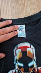 Vintage Marvel Iron Man Black Shirt Delta Pro Weight Y2K Sizez XL