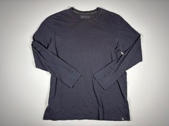 Eddie Bauer T Shirt Men LT Blue LegendWash Long Sleeve Casual Outdoor Classic