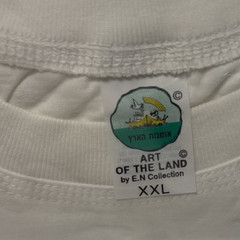 Noah’s Ark Art Of The Land By E.N Collection Israel T Shirt XXL New with Tags