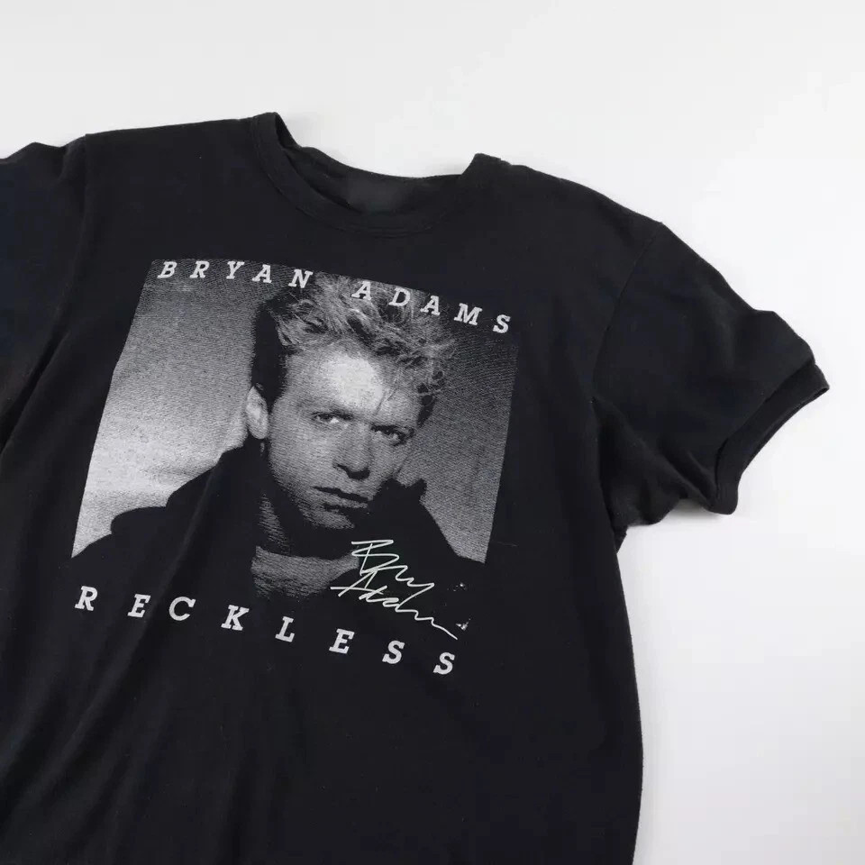 Bryan Adams Heavy Cotton Black All Size Men Women Tee Shirt Fast SN29