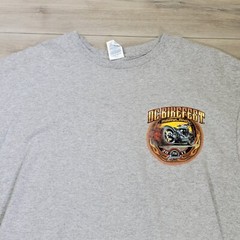 OC Bikefest 2017 7th Annual Maryland Men’s Gray XL Graphic T-Shirt