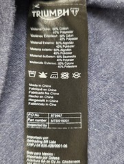 Bundle of 2 Men’s Triumph Logo T‑Shirt Grey Blue Men’s Med