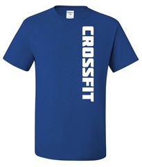 CROSSFIT T-shirt 50/50 PolyCotton or TriBlend – Bodybuilding Gym Fitness
