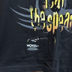 Vintage 90s Goldberg Fear The Spear WCW Shirt Size Large Men’s Wrestling NWT