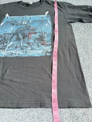 Death Angel Graphic Tee – Black with Blue Artwork