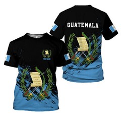 Personalized Name Guatemala Shirt Guatemala Jersey Guatemalan Pride T-Shirt Guat