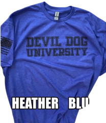 Marine Corps Devil Dog University Military T-Shirt
