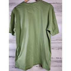Tommy Bahama T-Shirt Mens Medium Green Pima Cotton Pocket UPF 50 Casual