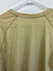 Adidas Climate GT Georgia Tech Football Men’s Large Gold Dry Fit T-Shirt DX2436