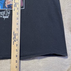 Dragon Ball Z Tee 2XL Faded Black Goku Vegeta Graphic Shirt