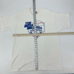 Vintage Colorado Snoball Softball T Shirt Mens XL Extra Large Cotton Made USA