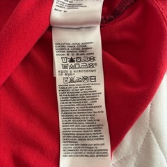 Levi’s Colorblock Logo Crew Neck Crop Top Girl’s Small Navy/White/Red