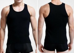 MENS VESTS 100% Cotton TANK TOP SUMMER TRAINING GYM TOPS PACK PLAIN S-4XL