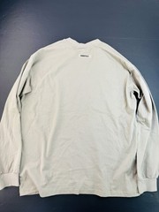 Fear of God Shirt Essentials Mens Large Gray FOG Pullover Long Sleeve