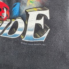 Good Sports Work Sucks Let’s Ride Y2K T-Shirt Mens XL Black Biker Graphic 2008