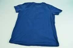 DESIGUAL Blue Medium Embroidered Y2K Vintage Men’s Short Sleeve Shirt