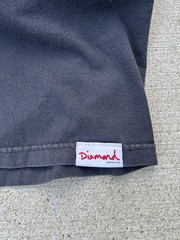Diamond Supply Co. Bridge Graphic Black and teal size large