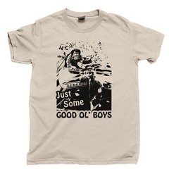 GOOD OL BOYS T Shirt Waylon Jennings Moonshine Whiskey Shot DUKES of HAZZARD Tee