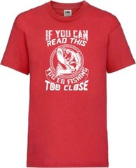 Fishing Your To Close Fish Humour Novelty T Shirt Various Colours And Sizes