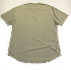 BYLT Basics Men’s Drop Cut Short Sleeve Henley Stretch Beige T-Shirt XXL