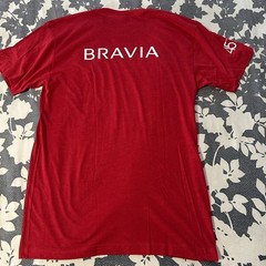 Vintage Sony Hawaii 45th Anniversary T Shirt M Bravia American Apparel Red Promo