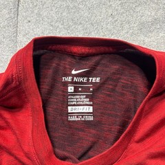 Nike Team USA Shirt Mens Medium Red Athletic Cut Football Dri Fit Olympics