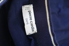 Pierre Cardin Mens T-Shirt Cotton Light Logo Vintage Blue Size 50 Regular Fit