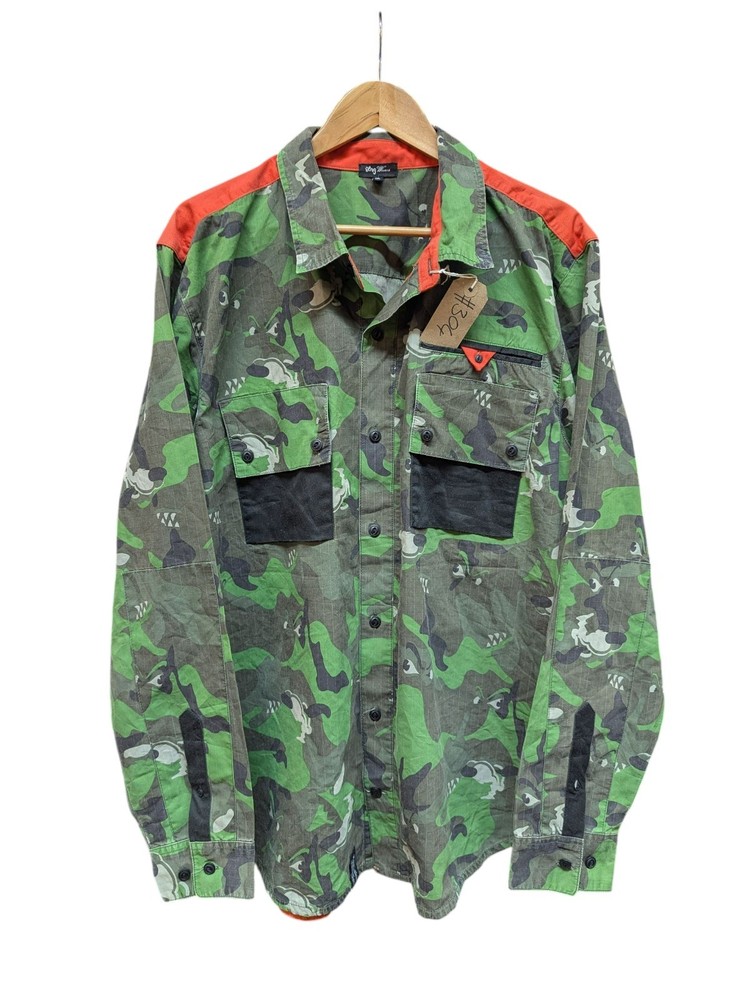LRG Camo Shirt Size 2XL – 48″ Chest #304