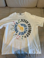 Kith Records Worldwide Sounds T-Shirt White XXL Music Graphic Tee Rare