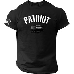 American Flag Patriot T-Shirt Mens 1776 Veteran 2A 2nd Amendment Military S-2XL