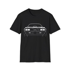 1977 Trans Am T-Shirt | Firebird Front-End Muscle Car Tee | Smokey Style