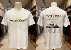 Young The Giant 2 Sides Victory Garden Tour White S to 5XL Concert Shirt CM454
