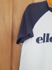 Ellesse T Shirt Size S 38″ Chest Slight Peeling Of Logo As Shown