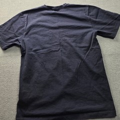 Carhartt Mens Pocket T-Shirt Navy Blue Loose Fit Medium NVY