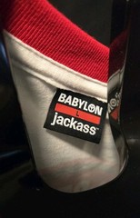 Babylon x Jackass Knoxville Ringer Tee | Size LARGE | 25th Anniversary T-shirt